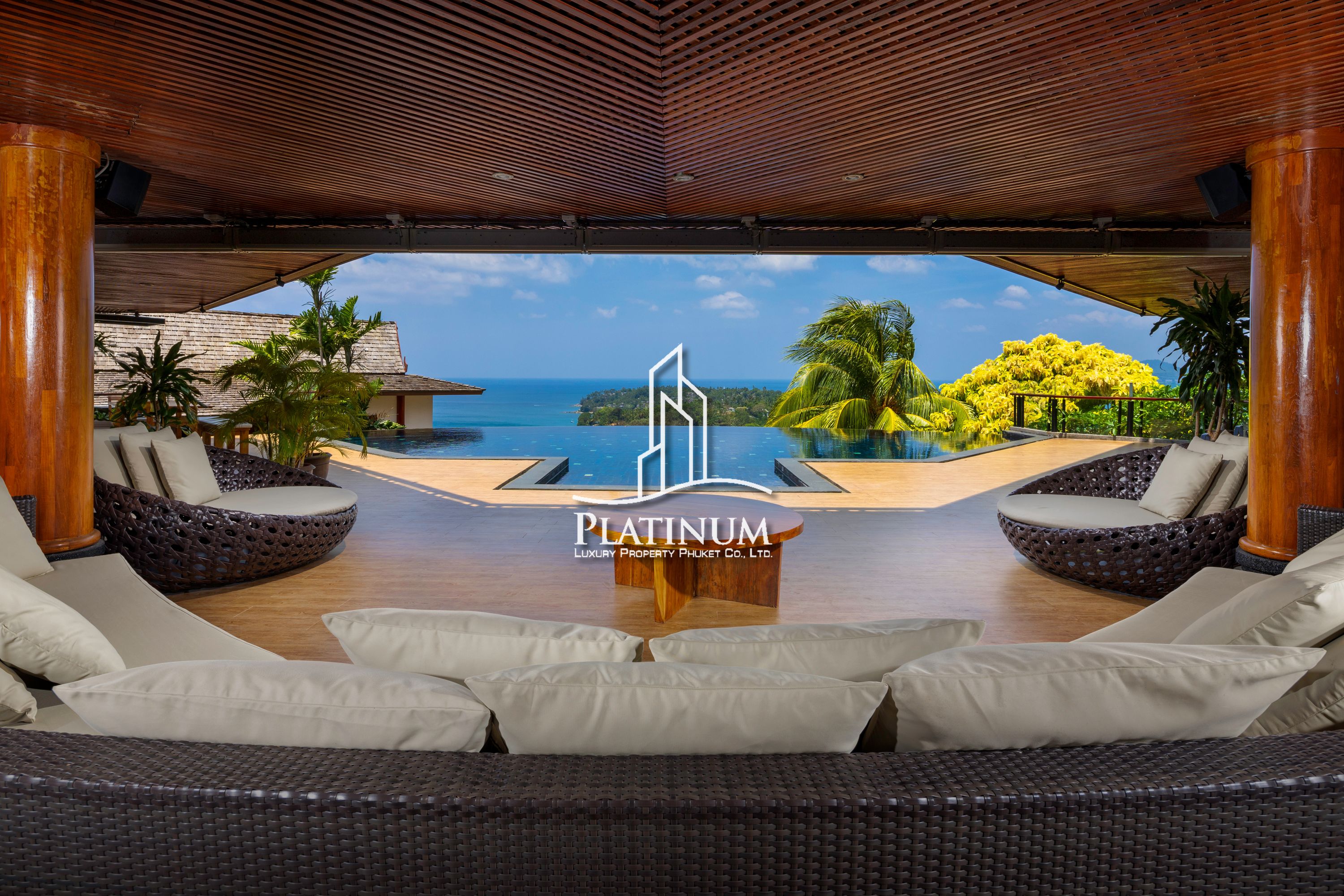 🌊 6-Bedroom Seaview Pool Villa for Rent – Surin Beach