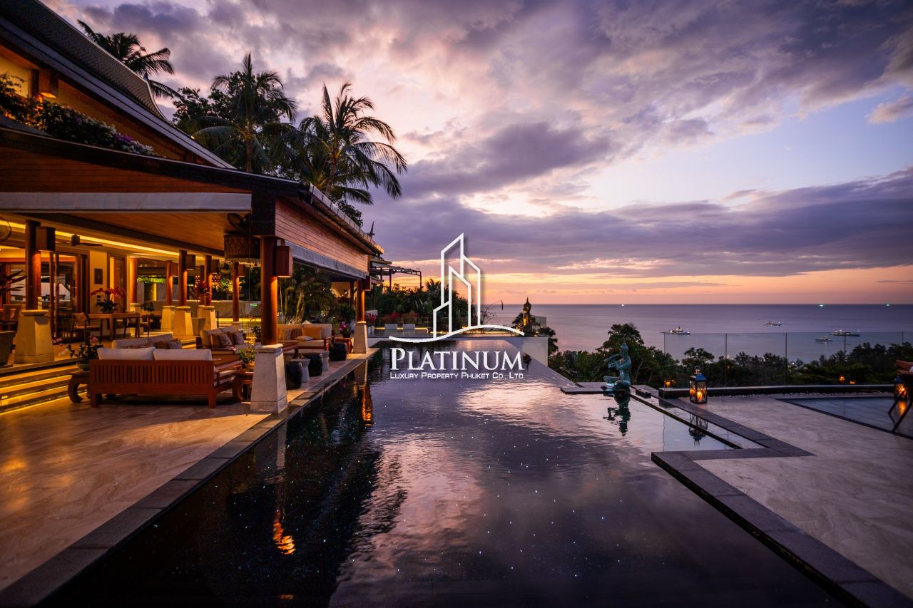 Seaview 9-Bedroom Pool Villa for Rent – Surin Beach, Phuket