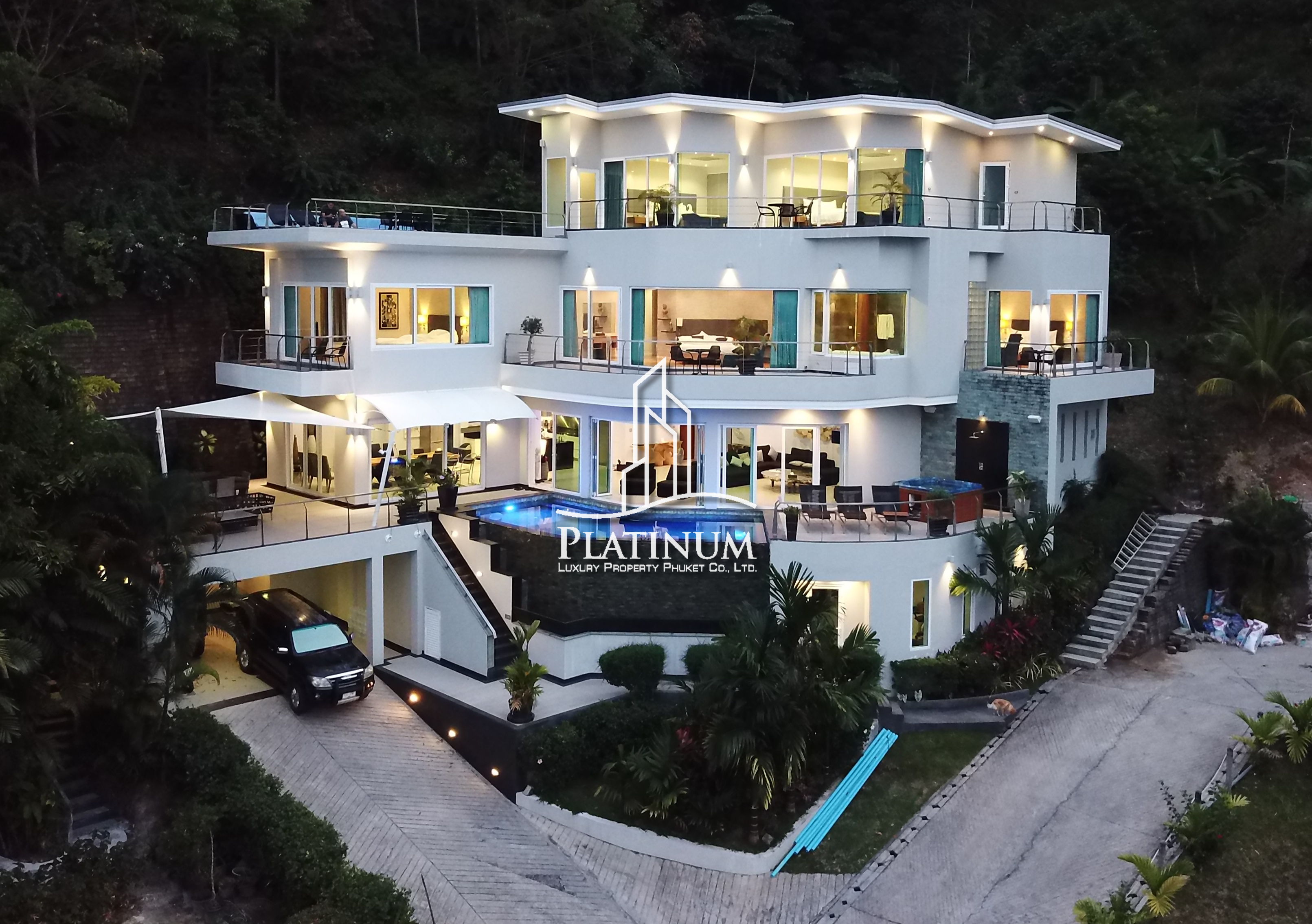 🌊 Seaview 7-Bedroom Pool Villa for Sale & Rent – Surin beach