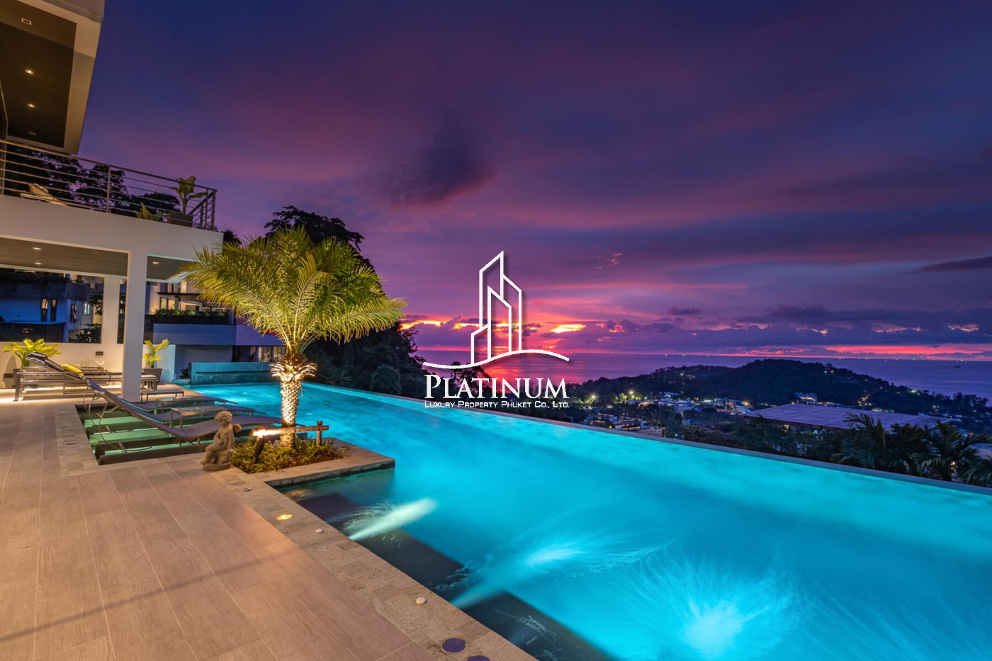 🌴 6-Bedroom Seaview Infinity Pool Villa for Rent – Surin Beach, Phuket