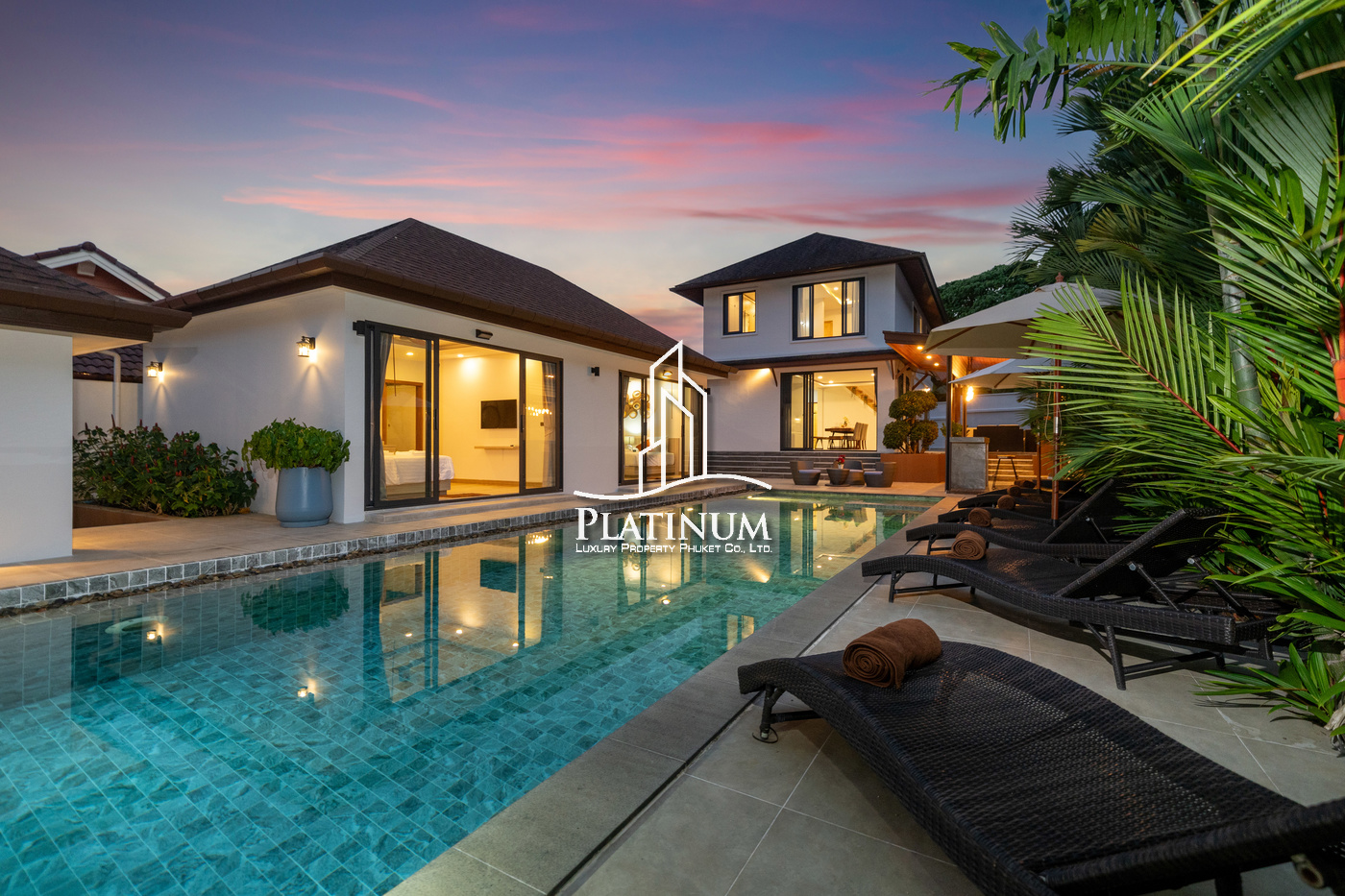 🌴 5-Bedroom Mountain View Pool Villa for Sale – Rawai, Phuket