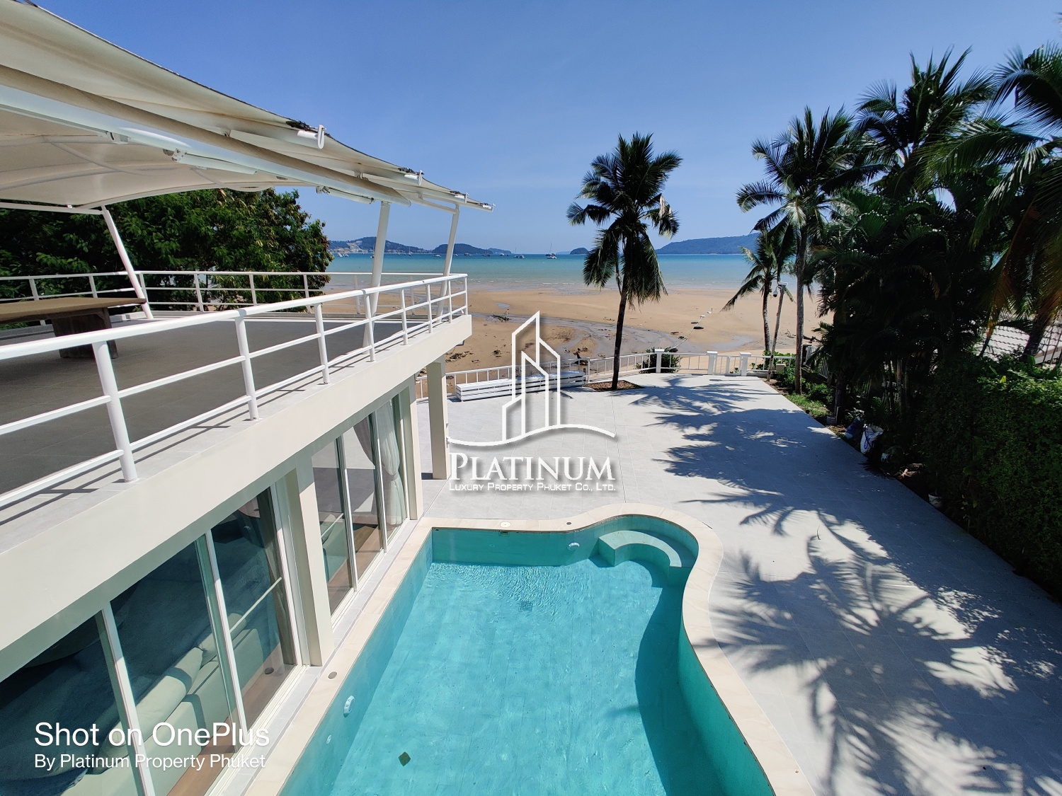 🌊 Beachfront 4-Bedroom Pool Villa for Long-Term Rent – Rawai Beach, Phuket