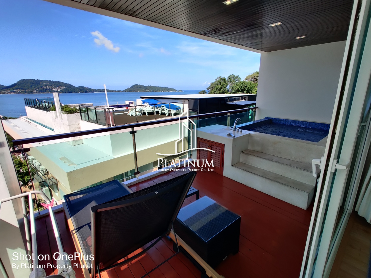 🌊 Seaview 1-Bedroom Condo with Jacuzzi for Sale & Rent – Kalim Beach, Phuket