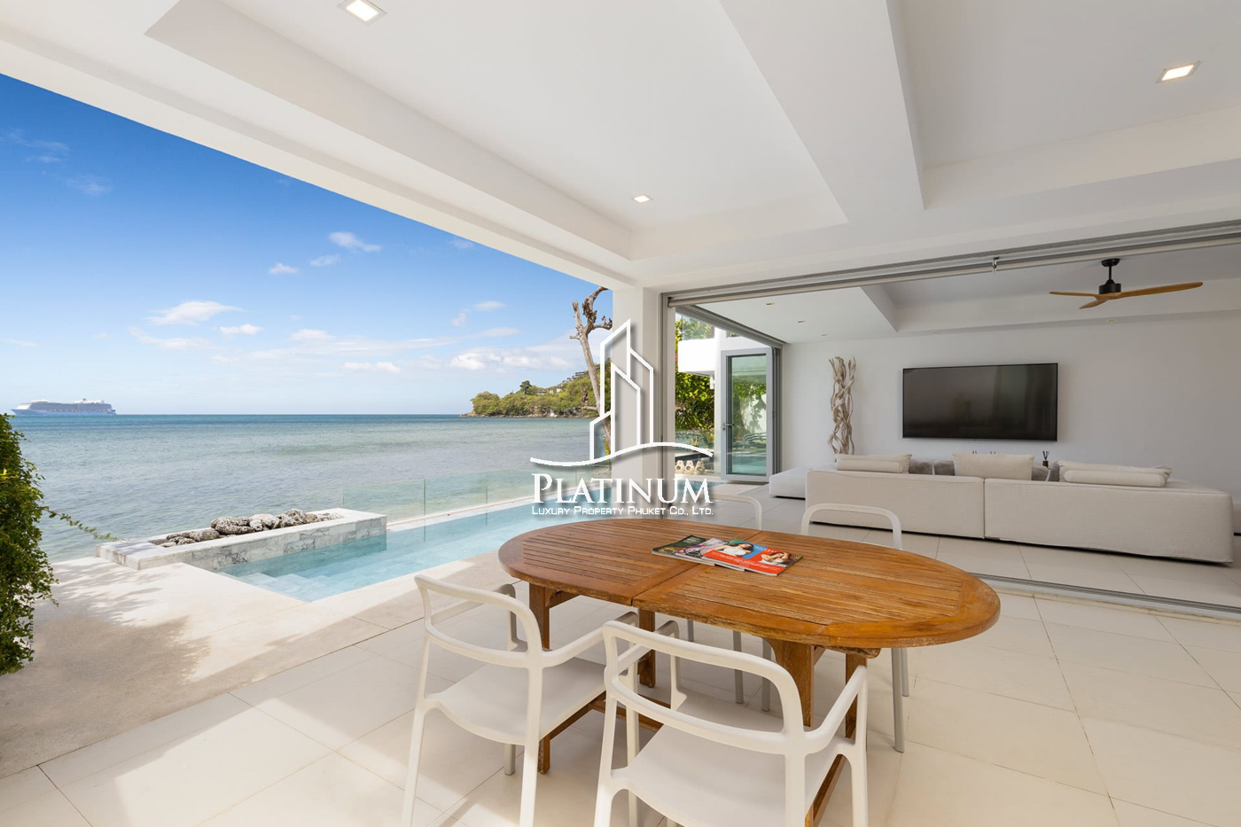🌊 Beachfront 3-Bedroom Pool Villa for Sale & Rent – Kalim Beach, Phuket