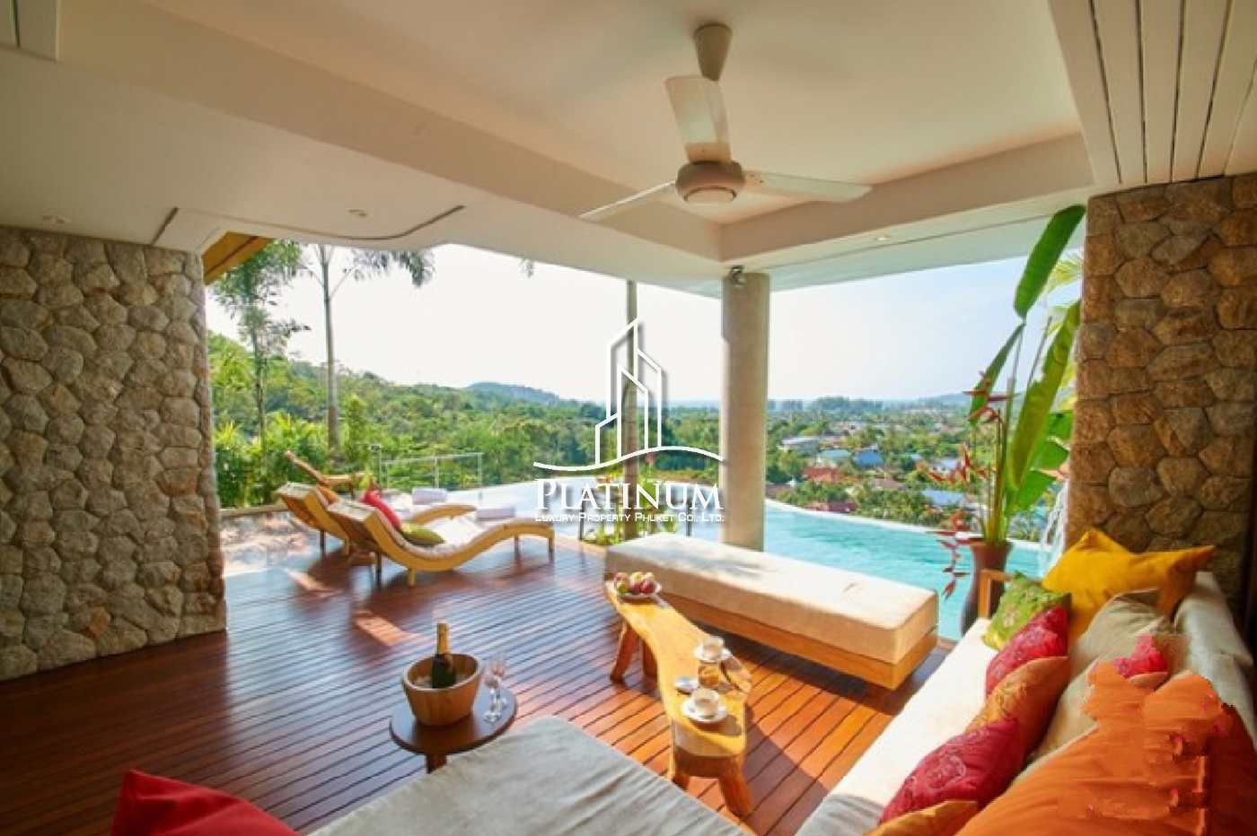 🌴 4+1 Bedroom Seaview Pool Villa for Sale & Rent – Bang Tao / Surin, Phuket